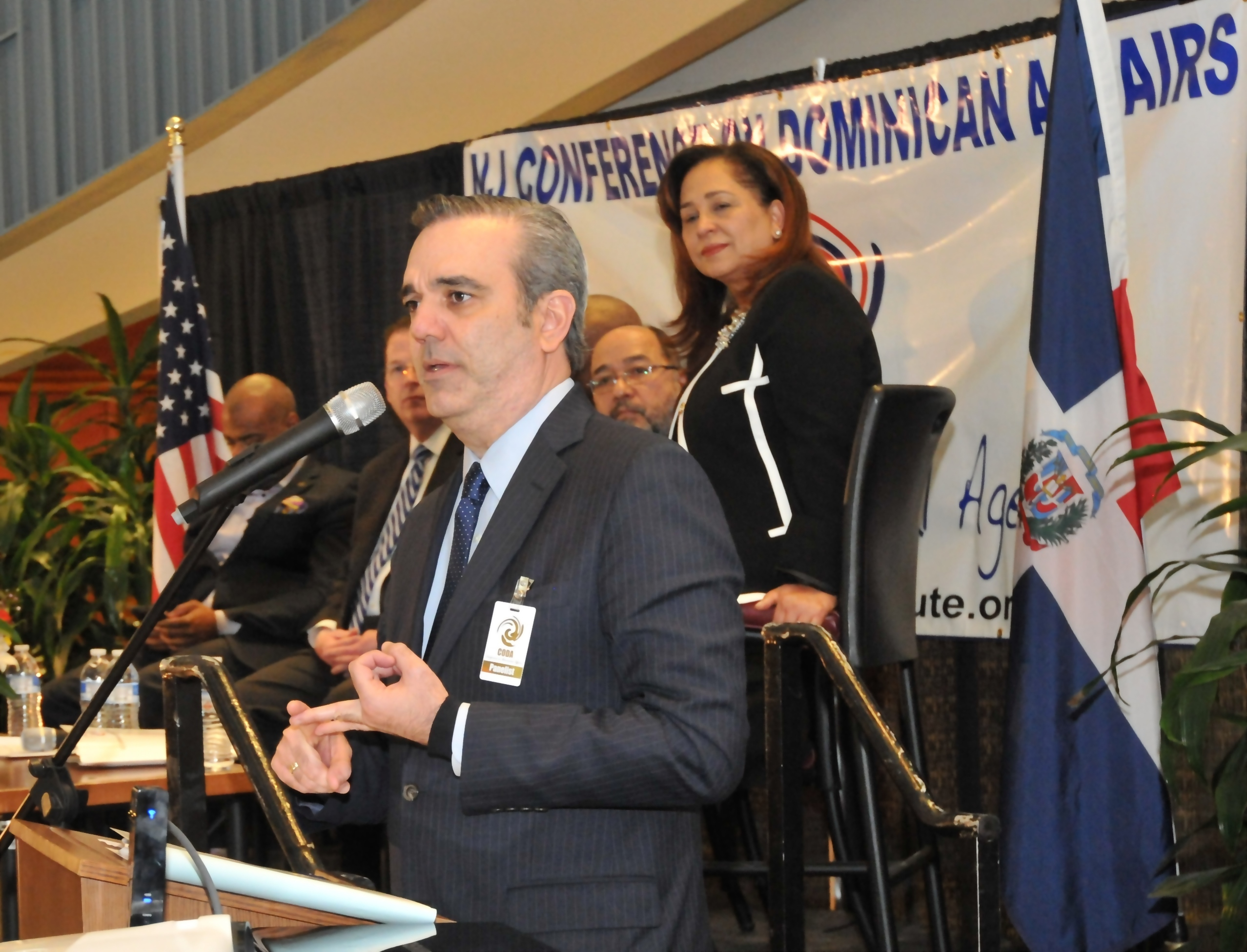 Luis Abinader, Orador Principal, 15ava Conferencia Para Asuntos Dominicanos, Rutgers School of Law - Center for Law & Justice